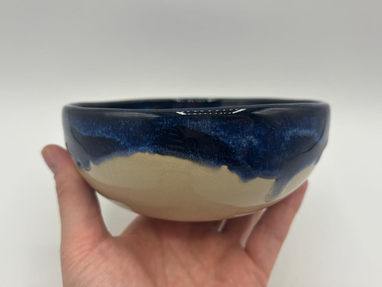 Set of 3 bowls blue
