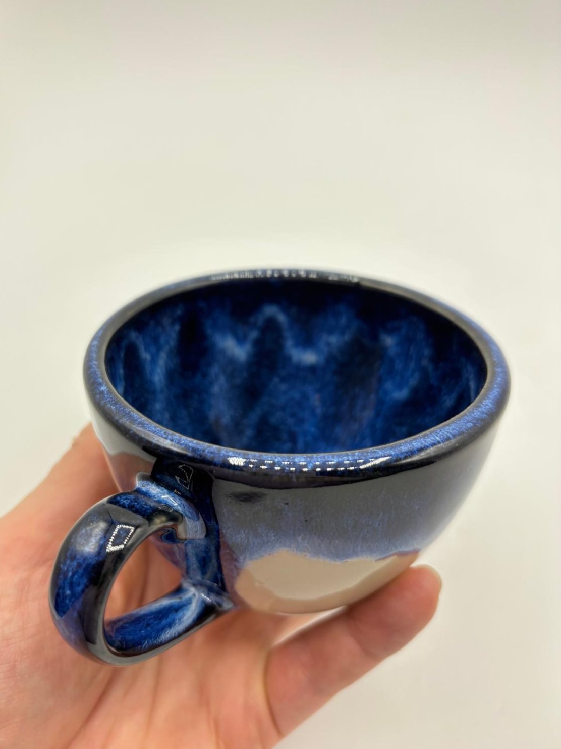 Cup small blue