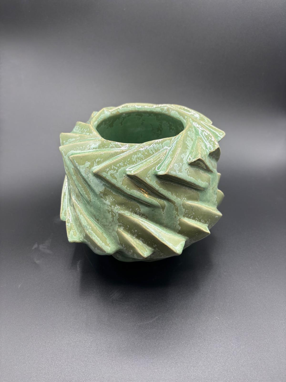 Spiral Form Vase