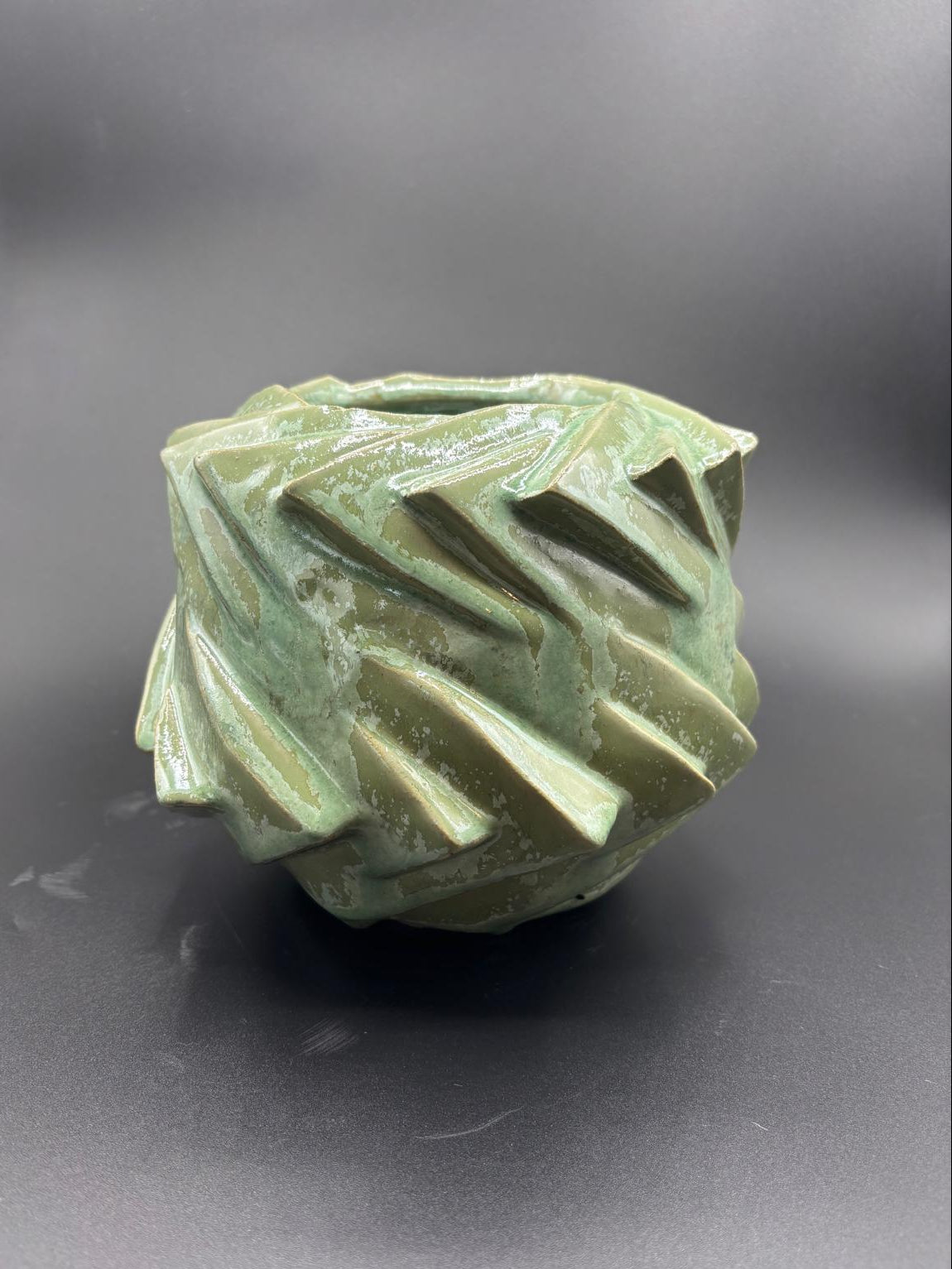 Spiral Form Vase