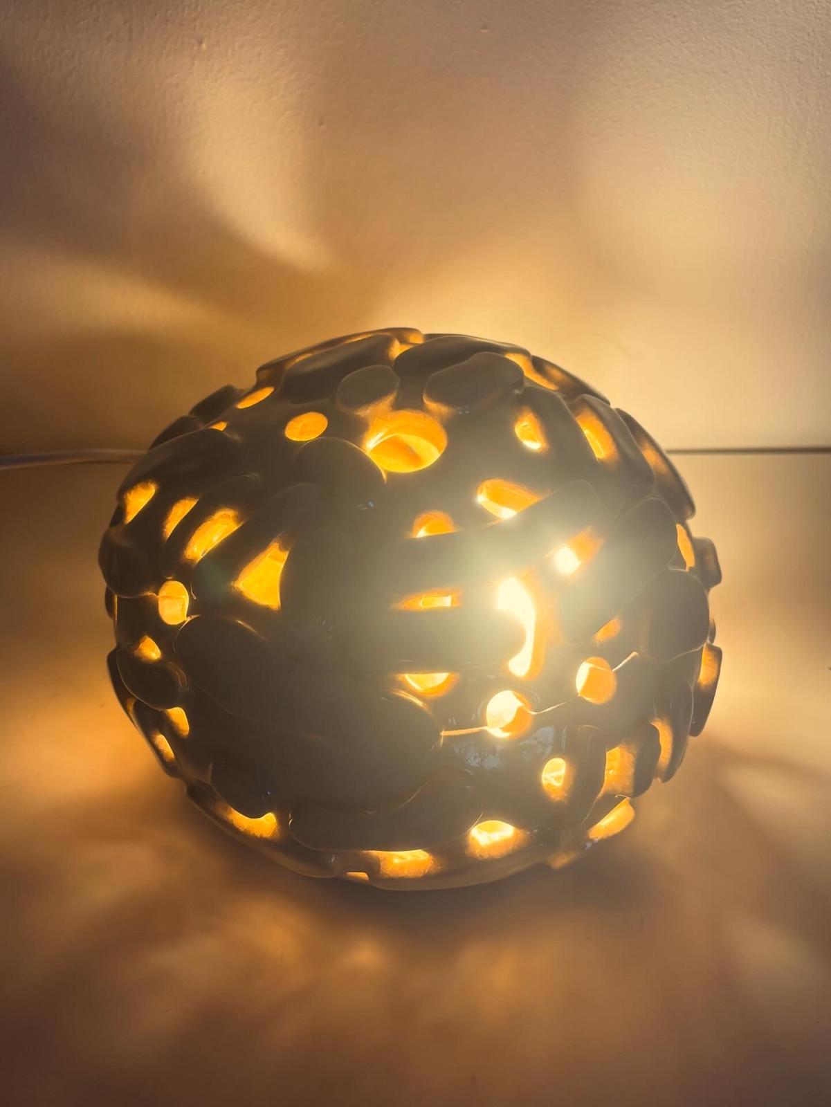 Ivory Light Sculpture